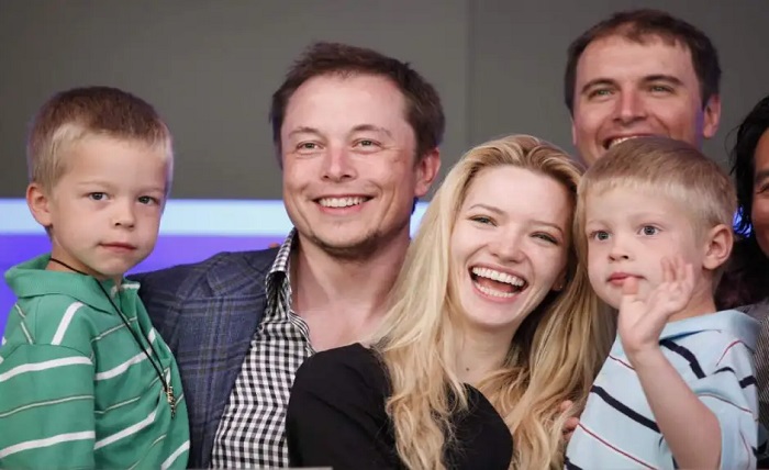 Griffin Musk family
