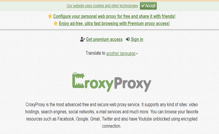 croxyproxy site